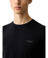 GUESS CORE Tricou cu m&acirc;necă lungă, slim smartblue - Pulovere pentru bărbați - 4