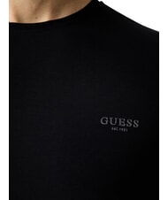 GUESS CORE Tricou cu m&acirc;necă lungă, slim smartblue - Pulovere pentru bărbați - 5