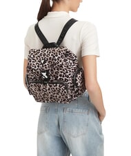 GUESS GIRL ALLOVER Rucsac cu buzunare multiple cursuri cu imprimeu leopard - Genți femei - 2