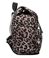 GUESS GIRL ALLOVER Rucsac cu buzunare multiple cursuri cu imprimeu leopard - Genți femei - 4