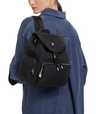 GUESS GIRL MINI ME Rucsac cu buzunare multiple jetbla - Genți femei - 2
