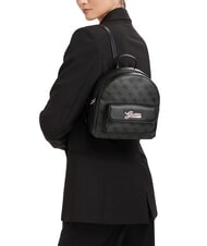 GUESS GIRL Rucsac cu buzunar frontal jetbla - Genți femei - 2