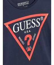 GUESS KIDS CORE Tricou din bumbac smartblue - Tricou copil - 3