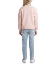 GUESS KIDS ACTIVE Hanorac cu guler rotund, bumbac pur balet roz - Hanorac pentru bebeluși - 3