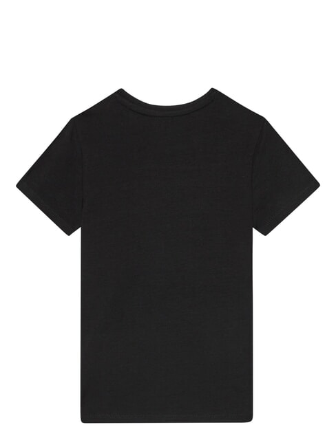 KIDS Tricou cu m&acirc;necă scurtă și strasuri jetbla - Tricou copil