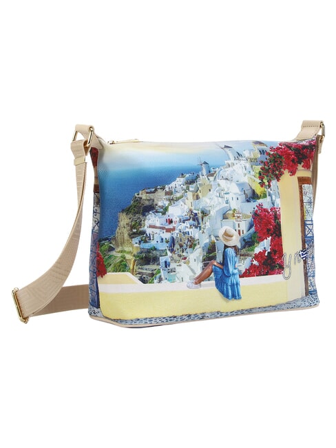 YESBAG Geantă hobo, geantă de umăr Vara grecească - Genți femei