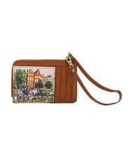 YNOT YESBAG Suport pentru carduri cu fermoar și brățară r&acirc;u de flori - Portofele femei - 3