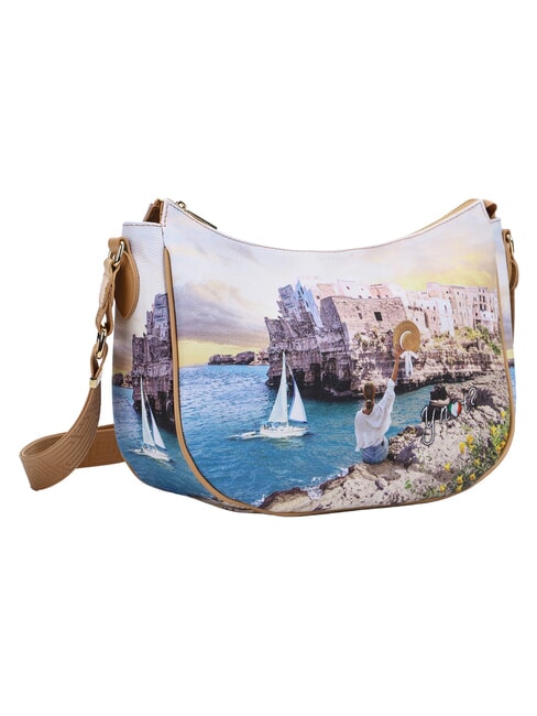 YESBAG Geantă de umăr hobo Coasta Polignano - Genți femei