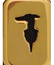 TRUSSARDI CAMEO Geantă de umăr mini, din piele negru - Genți femei - 3