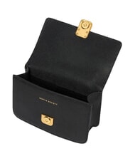 TRUSSARDI CAMEO Geantă de umăr mini, din piele negru - Genți femei - 4