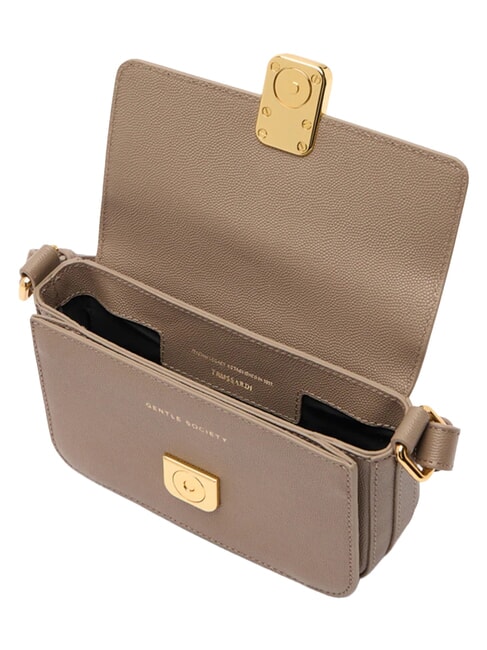 CAMEO Geantă de umăr mini taupe de deșert - Genți femei