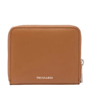 TRUSSARDI SOCIETY Portofel din piele brandy nou - Portofele femei - 3