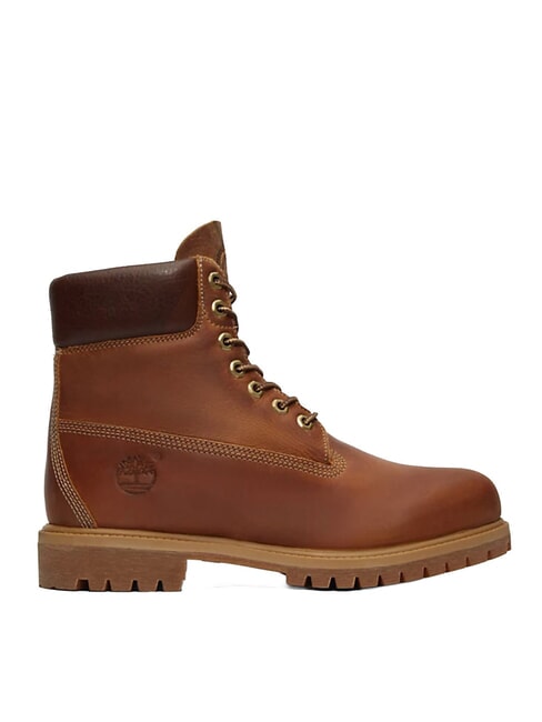 PREMIUM 6 INCH Ghete din piele pentru gleznă maro - Pantofi bărbați