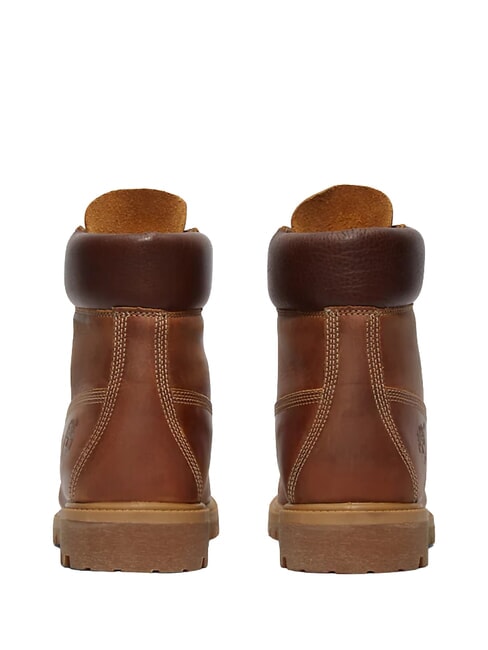 PREMIUM 6 INCH Ghete din piele pentru gleznă maro - Pantofi bărbați