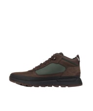 TIMBERLAND FIELD TREKKER Adidași nubuc maro &icirc;nchis verde &icirc;nchis - Pantofi bărbați - 3