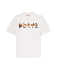 TIMBERLAND ESTABILISHED 1973 Tricou din bumbac alb vintage - tricou - 3