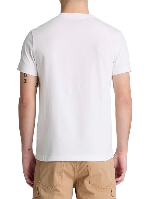 DUNSTAN RIVER Tricou din bumbac alb - tricou