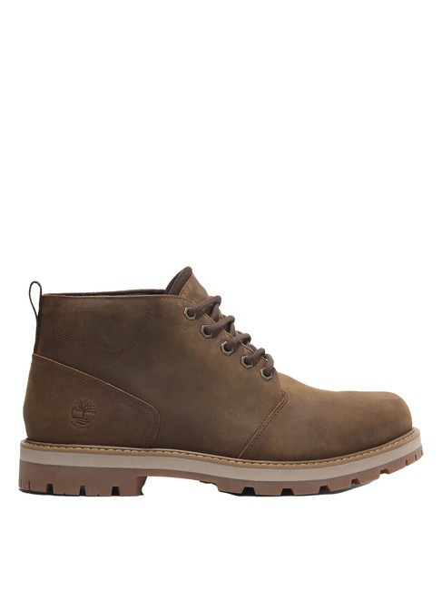 BRITTON ROAD  Pantofi din piele impermeabili rugină cu bob plin - Pantofi bărbați