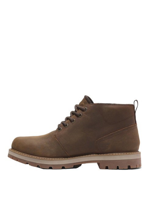 BRITTON ROAD  Pantofi din piele impermeabili rugină cu bob plin - Pantofi bărbați