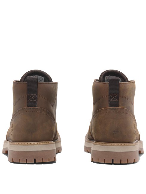 BRITTON ROAD  Pantofi din piele impermeabili rugină cu bob plin - Pantofi bărbați