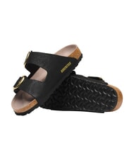 BIRKENSTOCK ARIZONA BIG BUCKLE Sandale papuci piton negru - Pantofi femei - 4