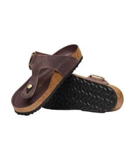 BIRKENSTOCK GIZEH BIG BUCKLE HEX Sandale din piele habana - Pantofi femei - 3
