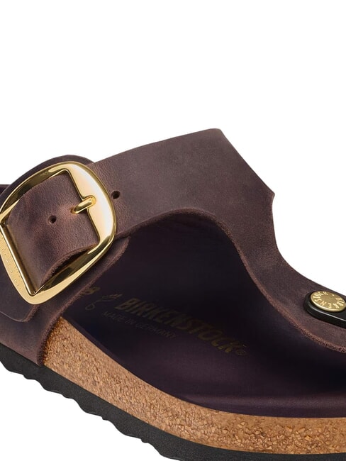 GIZEH BIG BUCKLE HEX Sandale din piele habana - Pantofi femei