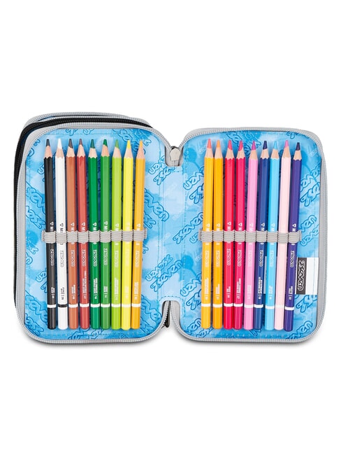 SHADOWS OF COLOR Penar cu trusă școlară gri neutru - Penare și accesorii