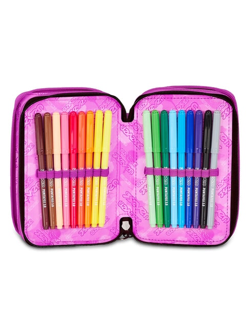 SHADOWS OF COLOR Penar cu trusă școlară violet deschis - Penare și accesorii