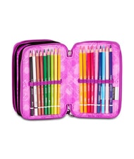 SEVEN SHADOWS OF COLOR Penar cu trusă școlară violet deschis - Penare și accesorii - 5