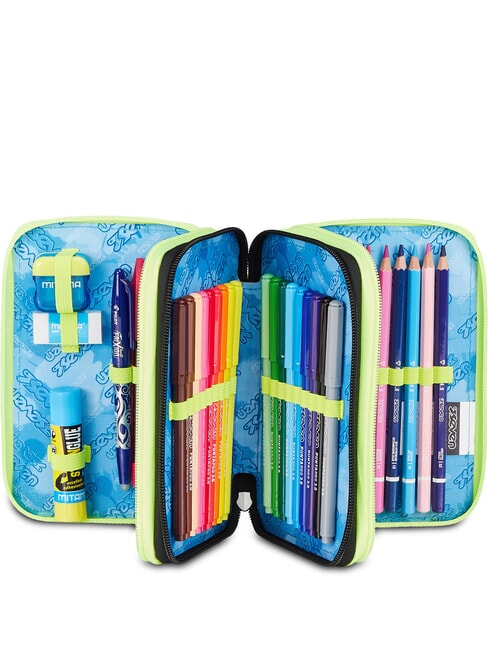 SHADOWS OF COLOR Penar cu trusă școlară galben - Penare și accesorii