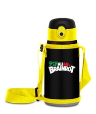 SKIFIDOL ITALIAN BRAINROT Sticlă termică 0,46 l negru - Sticle termice - 2
