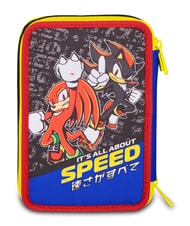 SONIC HEDGEHOG THE HEDGEHOG SPEED Penar cu trusă școlară albastru electric - Penare și accesorii - 6
