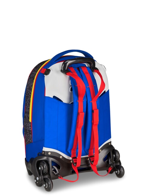 THE HEDGEHOG SPEED Rucsac tip trolei, detașabil albastru electric - Rucsacuri cu role