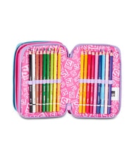 SJGANG GLOW LED UNICORN GIRL Penar cu trusă școlară liliac moale - Penare și accesorii - 5