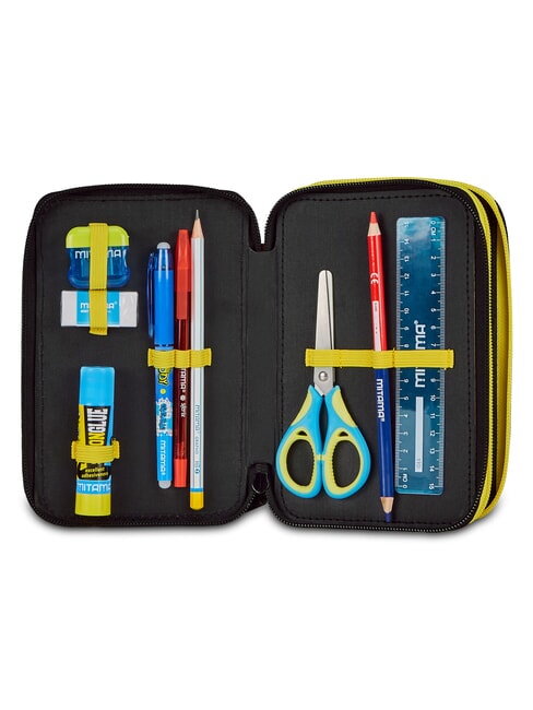LUPETTO SCHOOL Penar cu trusă școlară roșu romă - Penare și accesorii