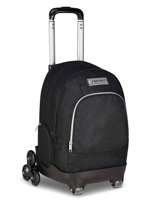 MADE OF STARS Rucsac cu troler, suport pentru laptop de 14" negru - Rucsacuri cu role