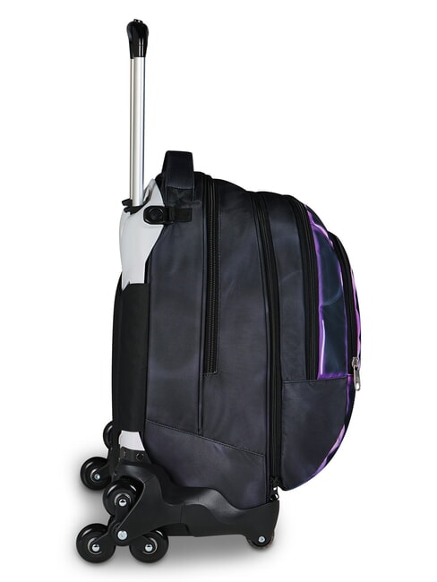 SHADOWS OF COLOR Rucsac cu troler violet deschis - Rucsacuri cu role