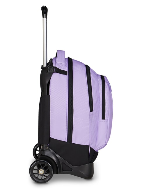 PLUS GRS LED Rucsac troler pentru laptop de 14". liliac - Rucsacuri cu role