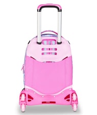 SJGANG GLOW LED UNICORN GIRL Rucsac tip troler 3 &icirc;n 1 liliac moale - Rucsacuri cu role - 4