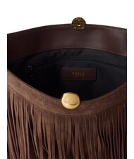 FURLA SFERA SOFT Geantă de umăr tonuri de ciocolată - Genți femei - 4
