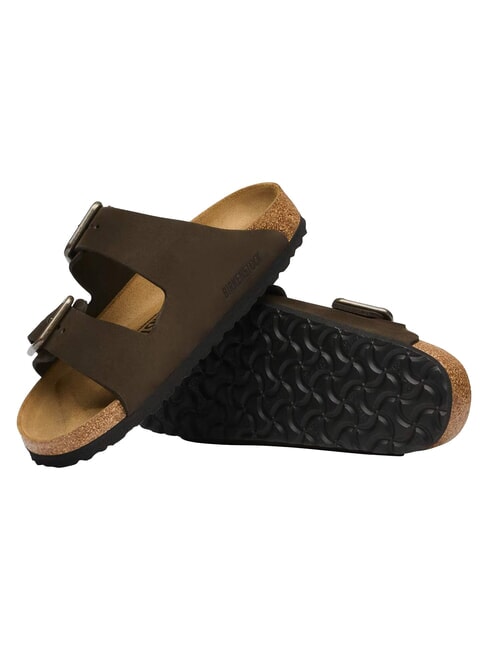ARIZONA WB Sandale din piele mocca - Pantofi bărbați