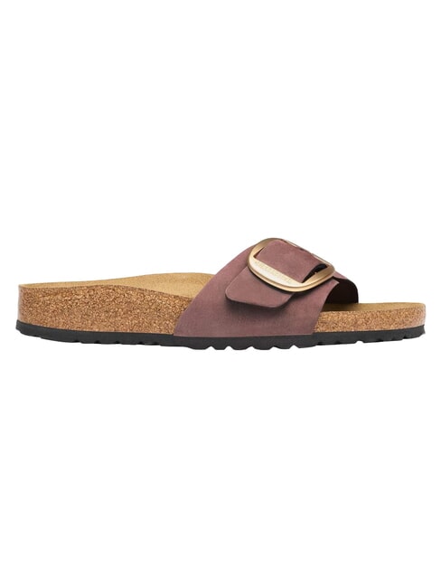 MADRID BIG BUCKLE Sandale din piele piper - Pantofi femei
