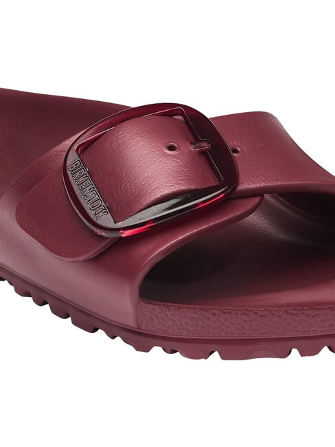 MADRID BIG BUCKLE EVA Papuci de cauciuc zifandel - Pantofi femei