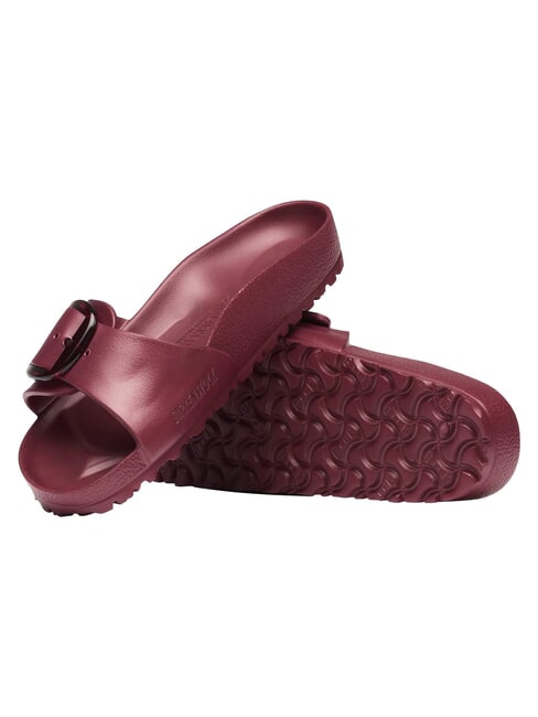 MADRID BIG BUCKLE EVA Papuci de cauciuc zifandel - Pantofi femei