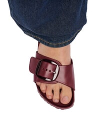BIRKENSTOCK MADRID BIG BUCKLE EVA Papuci de cauciuc zifandel - Pantofi femei - 6
