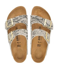 BIRKENSTOCK ARIZONA Sandale din piele stridie șarpe - Pantofi femei - 3