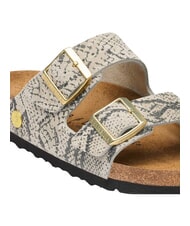 BIRKENSTOCK ARIZONA Sandale din piele stridie șarpe - Pantofi femei - 5