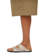BIRKENSTOCK ARIZONA Sandale din piele stridie șarpe - Pantofi femei - 6