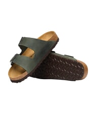 BIRKENSTOCK ARIZONA Sandale din piele unsă cimbru - Pantofi bărbați - 4
